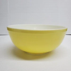 Pyrex gelb primäre Rührschüssel 4 Quart früh keine Nummer # - Bild 1 von 11