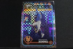 Brandon Nimmo 2024 Topps Chrome X-Fractor - Bild 1 von 2