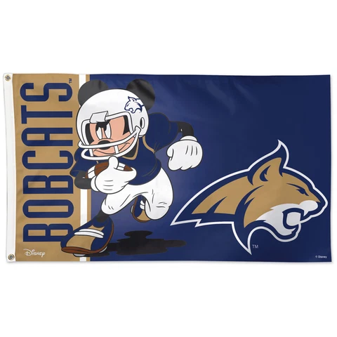 WinCraft Montana State Bobcats 3' x 5' Disney One-Sided Flag Cover