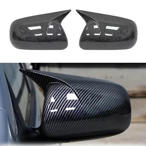 Tapa de cubierta de espejo retrovisor lateral derecho y derecho de fibra de carbono para Toyota Corolla 2007-2013 - Imagen 1 de 8