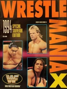 WWF Wrestlemania X Arena Souvenir Edition Programm Wrestlemania 10 - Bild 1 von 17