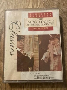 Oscar Wildes "The Importance of being Earnest" Audioplay in 2 x Cassette Format - Picture 1 of 2