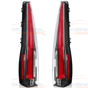 Fits 2007-2014 GMC Yukon Tail Lights Assembly Pair Brake Turn Signal Lamp - Picture 1 of 9