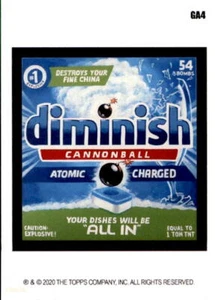 2020 Wacky Packages Weekly Series July Guest Artists #GA4 Diminished Sam Gambino - Picture 1 of 2