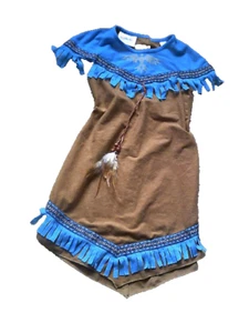 Kostüm " Indianer-Kleid"+ Armreif, gr.S= 4-6 Jahre! Neuwertig!! - Bild 1 von 8