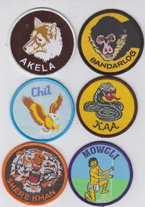 Boy Scout CUB Leader Badges x 6 - Picture 1 of 1