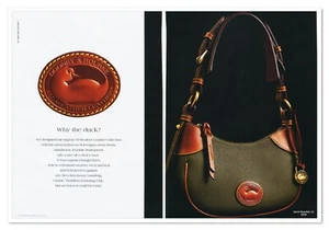 Anuncio impreso Dooney & Bourke Demi hombro 22 2021 2 páginas monedero anuncio - Imagen 1 de 5