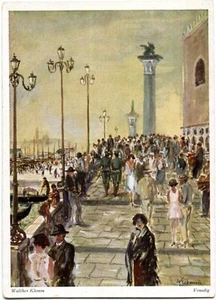 Walter-Klemm-Künstler-AK VENEZIA /VENEDIG 20er - Picture 1 of 1
