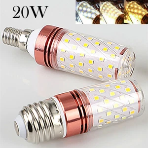 E27 E14 20w Tricolor Led Bulb Cool/Neutral/Warm White 120v Corn Light 360degrees - Picture 1 of 15
