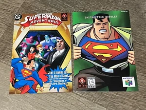 Folleto manual de instrucciones Superman 64 + cómic Nintendo 64 N64 - Imagen 1 de 4