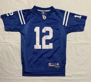 Reebok On Field NFL Trikot Indianapolis Colts Andrew Luck Blau Youth M - Bild 1 von 6