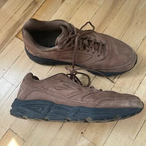 Size 11.5 - Brooks Addiction Walker Brown Athletic Tennis Shoes Men’s - Picture 1 of 12