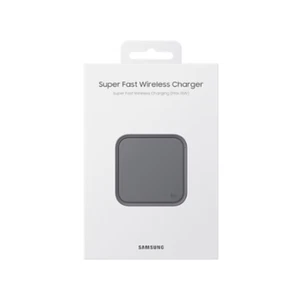 Samsung 15W Single Fast Wireless Charger - Gray *Open Box, Excellent - Picture 1 of 8