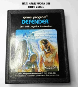 DEFENDER ATARI 2600/7800/2600+ CX2609 Cart only / working NTSC (ref#5) - Picture 1 of 9