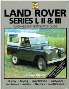 LAND ROVER SERIES 1 2 2A 3 '48- DIY MECHANICAL BODY & INTERIOR RESTORATION BOOK - Picture 1 of 1