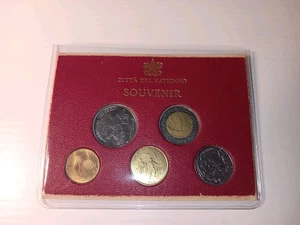 Citta Del Vaticano 5 Münzen Souvenir Set - Bild 1 von 2