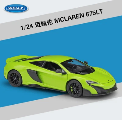 Welly 1:24 Scale Diecast McLaren 675LT Model Car - Image 1 of 4