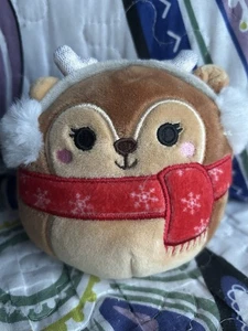 Squishmallows Original Darla El Reno 4” Super Suave Pequeño Peluche Reno - Imagen 1 de 12