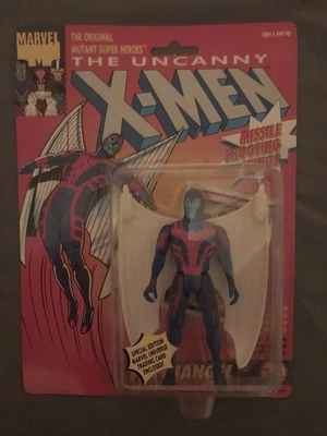 Boneco de ação The Uncanny X-Men Archangel White Wings Marvel ToyBiz 1991 NOVO - Imagem 1 de 2