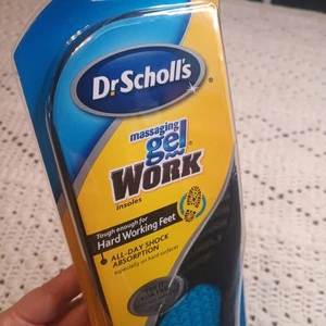 Neu Dr. Scholls Arbeit Massage Gel Advanced Schuheinlagen Herren 8-13 ganztägig Schock - Bild 1 von 4