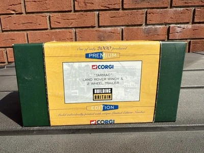 Corgi 07502 Land Rover Winch & 2 Wheel Trailer Tarmac - 1:43 MIB - Image 1 of 4