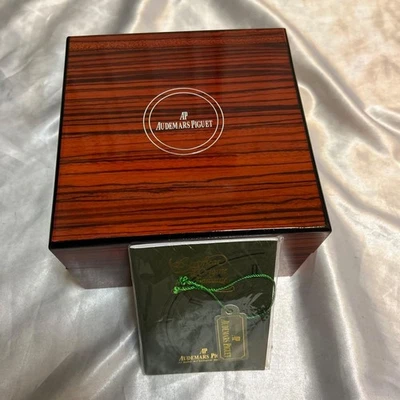 Caja Reloj Audemars Piguet AP Estuche Vacío con Folleto y Etiqueta Raro Foto 1 de 4