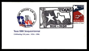 Mayfairstamps US FDC 1986 TX Flag Boot Spur 150 Years First Day Cover aau_52713 - Picture 1 of 2