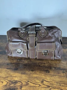 Bolso de Hombro Marc Jacobs Y2K Marrón Cuero Venetia Marrón Oscuro 'Coñac' - Imagen 1 de 14