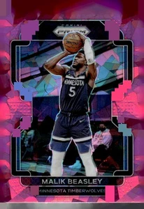 Panini 2021-22 Panini Prizm Malik Beasley Minnesota Timberwolves - Picture 1 of 2