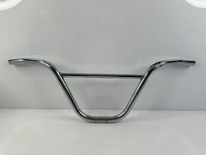 Rare Vintage 1980’s Powerlite Pro Powerbend BMX Racing Handlebars Chrome USA - Picture 1 of 12