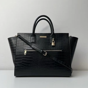 KURT GEIGER Beatrice Black Large Tote Bag Removable Shoulder Strap - Imagen 1 de 21