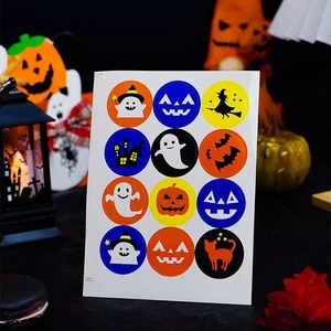 Bag Decoration Stickers Packaging Stickers Party Supplies Halloween Decoration - Picture 1 of 7