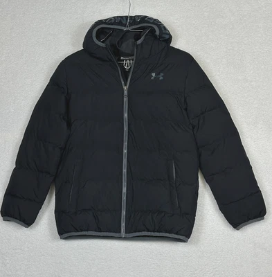 Under Armour Youth Size M Puffer Jacket  Black - Image 1 of 4