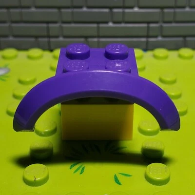 Lego 98282 28579 Guardabarros Vehículo 4 x 2 1/2 x 1 con Arco Redondo Púrpura Oscuro Foto 1 de 2