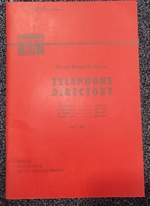 1969 Burlington Route Telephone Directory Galesburg Hannibal Ottumwa Kansas City - Picture 1 of 7
