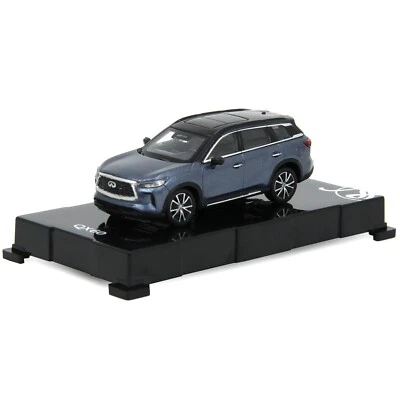 Infiniti QX60 Azul Diecast Modelo Coche Colección Regalo Niños Juguete Escala 1:64 Foto 1 de 4