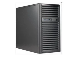 Supermicro Case CSE-731I-404B Mini-tower chassis 2x5.25" External HDD Drive Bays - Picture 1 of 1