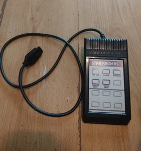 Vintage Atari 2600 Star Raiders Video Touch Pad Controller Overlay ORIGINAL - Picture 1 of 5