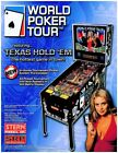 World Poker Tour Pinball FLYER Original NOS 2007 Vintage Promo Art Cards Theme