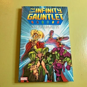 Marvel Comics Infinity Gauntlet Aftermath tpb out of print thanos 2013 '90s rare - Picture 1 of 7