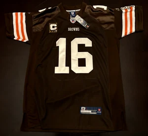 Cleveland Browns Josh Cribbs #16 Stitched Reebok On Field NFL Jersey Size 52 NWT - Picture 1 of 6
