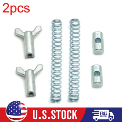 For Honda TRX200 250 350 450 ATC200 250 REAR BRAKE CABLE WING NUT JOINT SPRING - Image 1 of 4