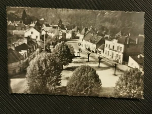 CPSM 71 LUCENAY-L'EVEQUE - Un Coin de la Place vu du Clocher - Imagen 1 de 2