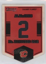 2012-13 Panini Classics Signatures Banner Numbers Al MacInnis #EN20 HOF