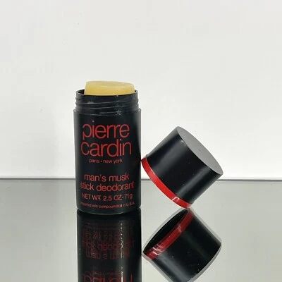 Pierre Cardin Paris Nueva York Hombre Musk Stick Desodorante 2.5oz-71g Nuevo (HE44 Foto 1 de 2