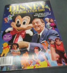 Disney Celebrates 100 Hollywood Spotlight Colector's Issue May 2023 Softcover - Picture 1 of 7