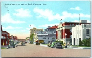 Postal - Carey Avenue mirando hacia el sur, Cheyenne, Wyoming - Imagen 1 de 2