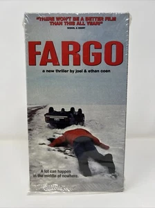 Fargo VHS PROMO SCREENER (Gatefold Packaging) 90's Coen Brothers SEMI SEALED - Picture 1 of 10