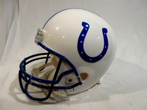 Casco de fútbol americano Riddell réplica tamaño completo Baltimore Colts para exhibición - Imagen 1 de 6