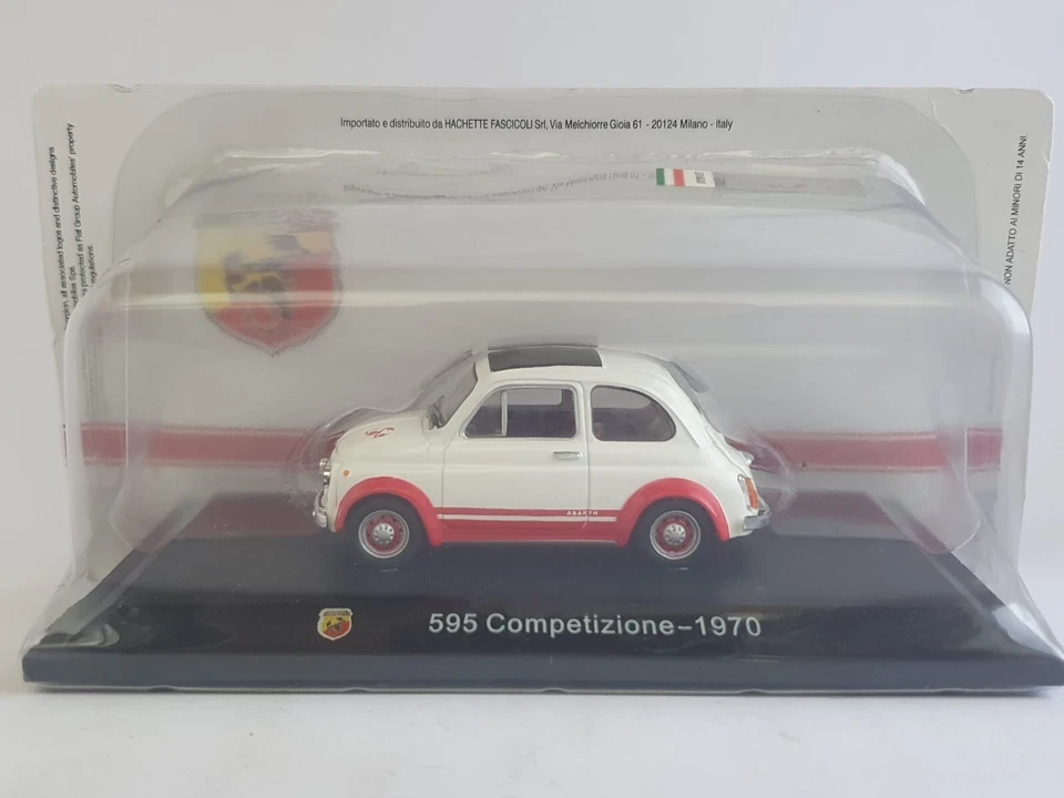 Fiat Abarth 595 Competizione 1970 - Abarth Collection - 1:43 - Immagine 1 di 1